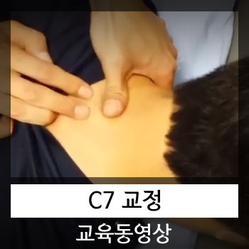  카이로프랙틱 교육, 강의(융추 C7교정)