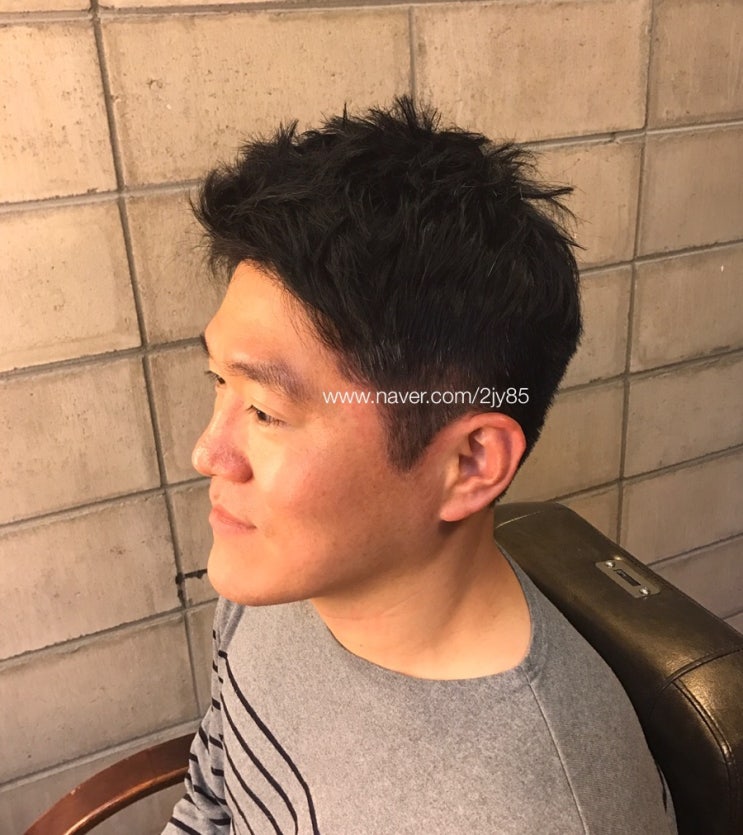  분당 미용실 - 머리 손질 못하는 남자, 왁스 바를 줄 모르는 남자를 위한 펌