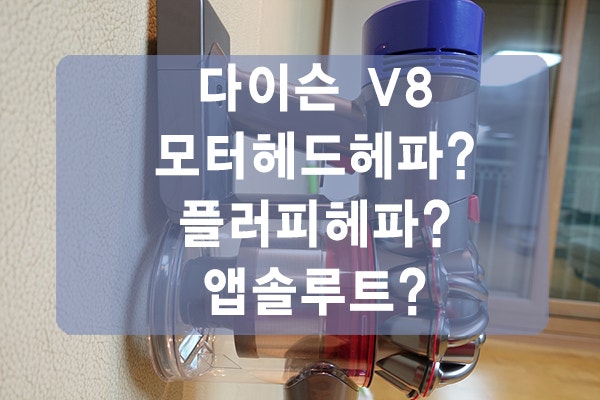 다이슨 V8 모터헤드헤파/플러피헤파/앱솔루트 차이점, 후기