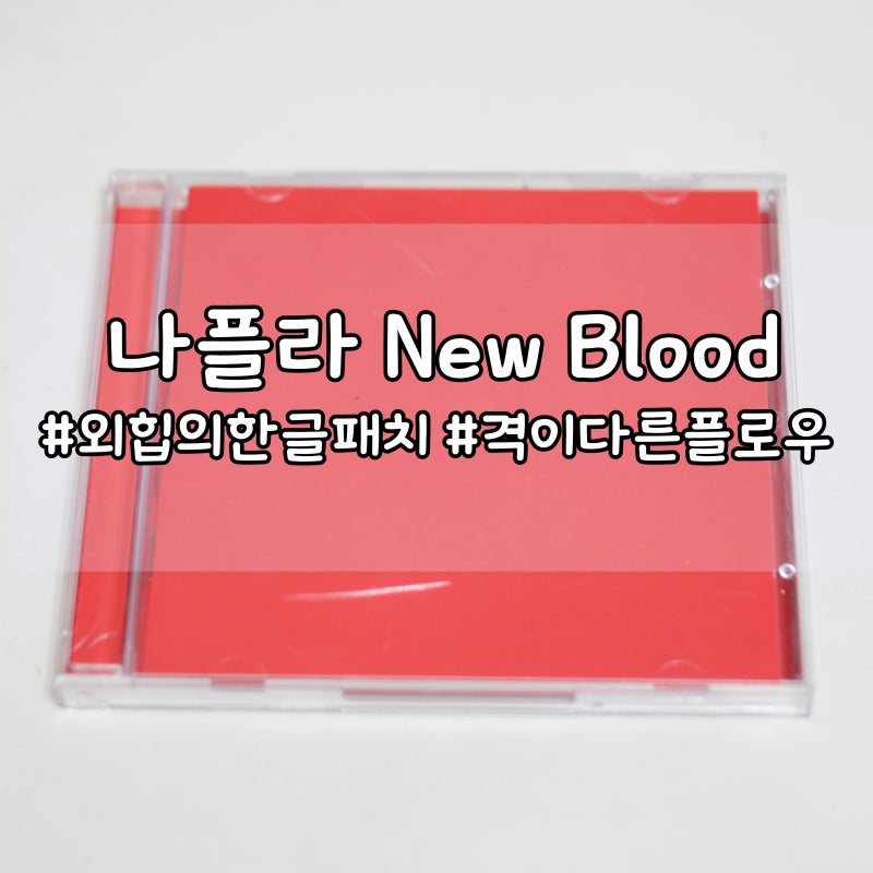 나플라 EP 앨범 New blood 리뷰!