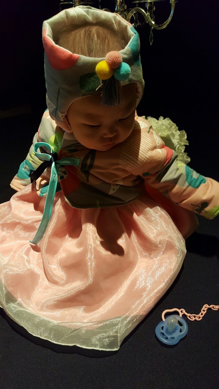  10개월 아기 한복(콤파스아이)