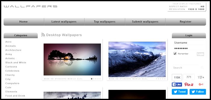 고화질 배경화면] 4K 배경화면 무료로 다운로드 가능한 사이트 - Wallpaperswide : 네이버 블로그