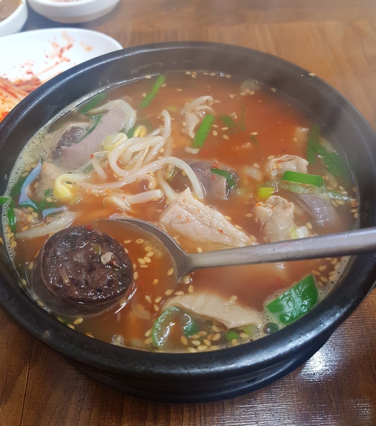  광주 송정역 '영명국밥' 모듬국밥