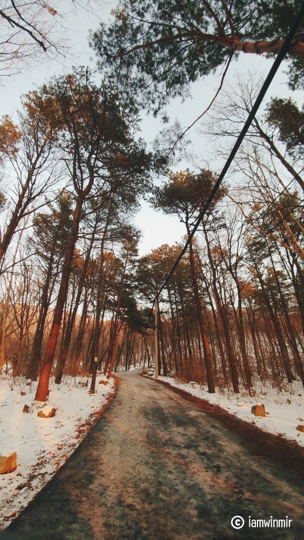 [경기 의왕]눈 온 다음날 동네 산책