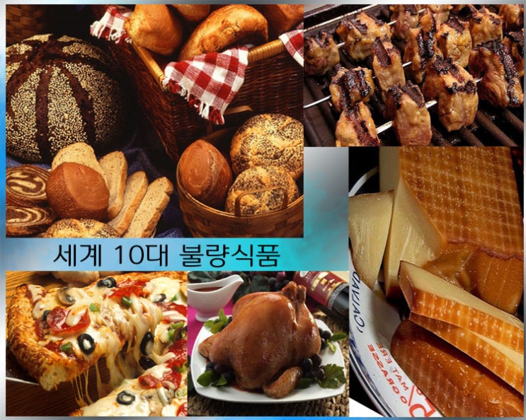  세계 10대 불량식품 -WHO-