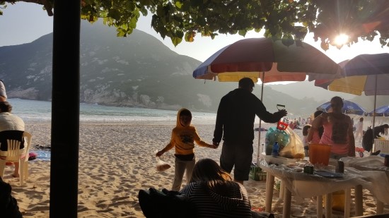  Sek O Beach 홍콩 섹오 비치 바베큐