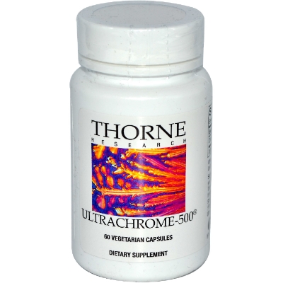 [아이허브] 당뇨 혈당조절/체중감량용 고급&고함량 크롬보충제 Thorne Research, UltraChrome-500