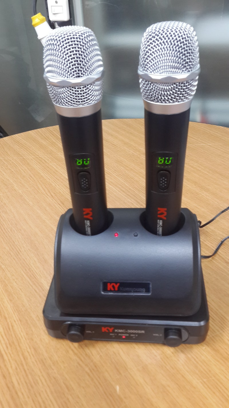 금영 노래방 무선 마이크 KMC-3000SR[ 중고 노래방기계 기기 매입] : 네이버 블로그