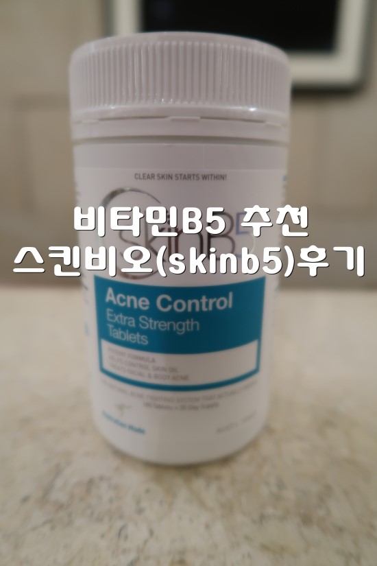 여드름약 여드름비타민 호주 Skinb5 후기 4