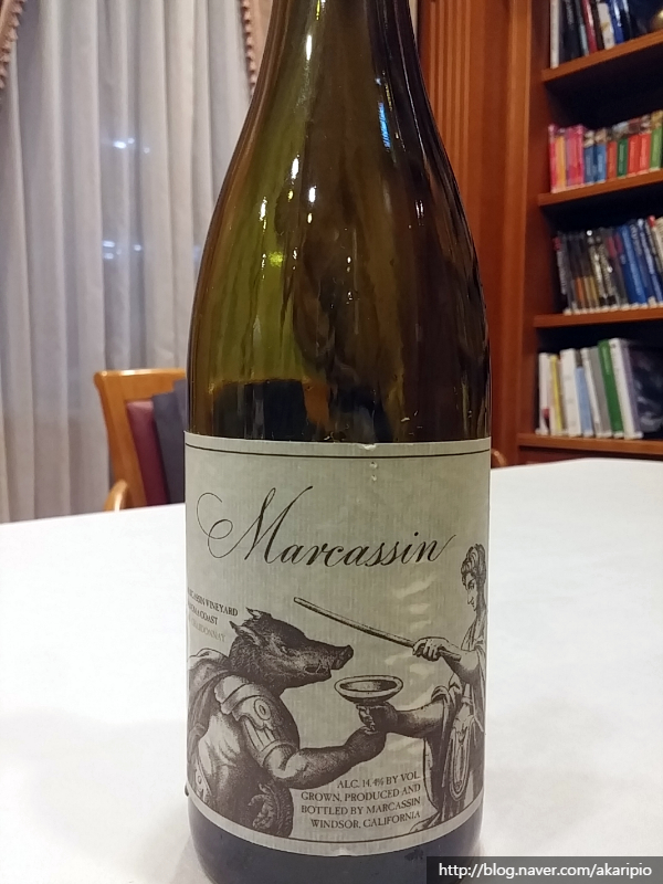  Marcassin winery, Marcassin Vineyard Chardonnay, Sonoma Coast, 2009 (마르카상 (마커신) 와이너리, 마카상 빈야드 샤도네이)