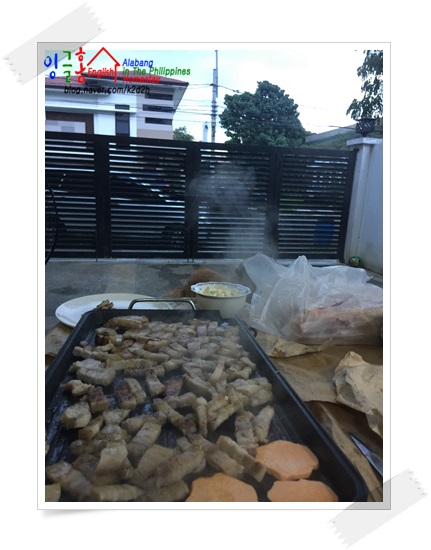  필리핀영어캠프 삼겹살파티다 파티!