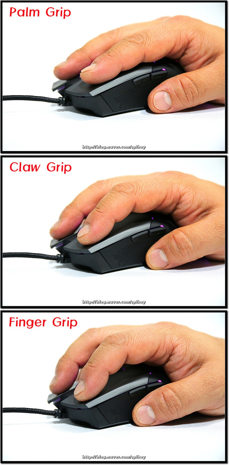 그립감이 뛰어나고 가성비 최고인 5000DPI MAXTILL TRON G91 게이밍 마우스 : 네이버 블로그