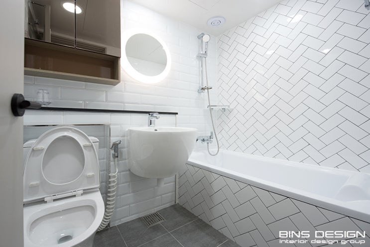 북유럽 스타일 욕실-욕실이 예쁜 아파트-중동 포도마을 영남아파트 29평 욕실 인테리어