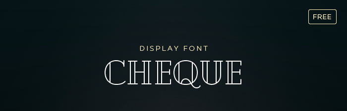 [영문고딕] Cheque font : 네이버 블로그