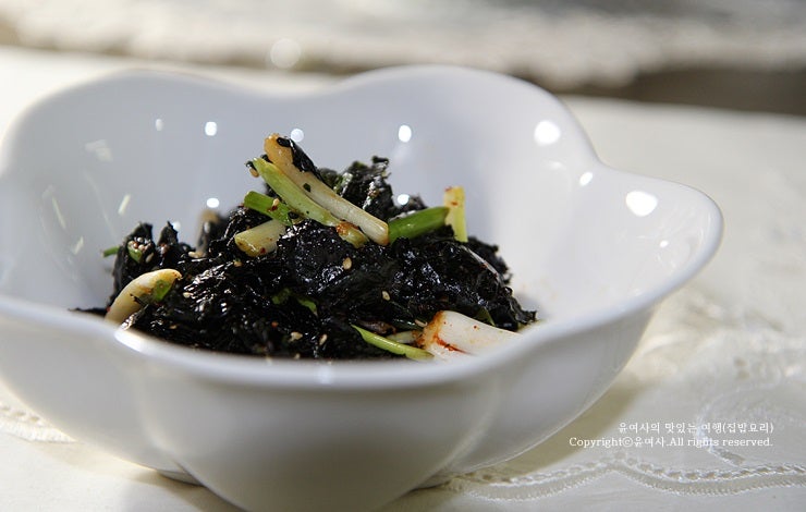 김무침 만드는법