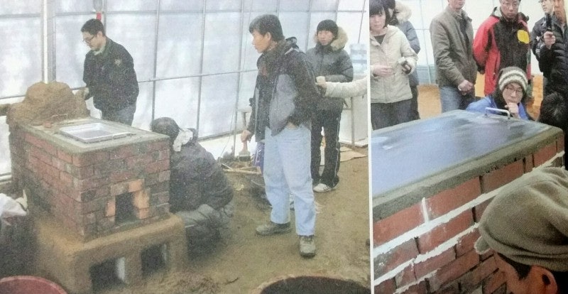 내 손으로 짓는 내 집 ... 벽돌 철판화덕 만들기