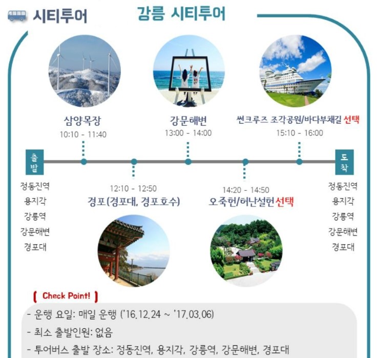  *강릉시티투어 버스*<숙박/파티/투어 안내>강릉게스트하우스 후아유 경포대점 예약 방법
