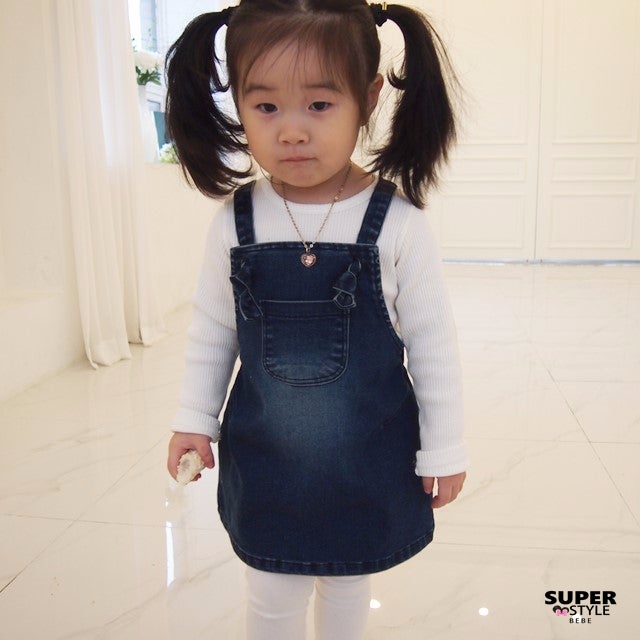 슈퍼스타일베베 : 깜찍이 유아 아기멜빵치마[4color] 신상품 업데이트!