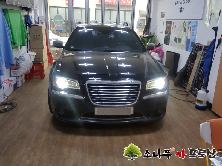  크라이슬러 300C 네비게이션 A/S