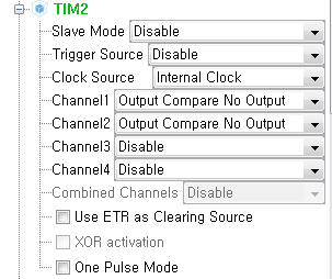 [STM32] 타이머 OC모드 & 멀티 채널