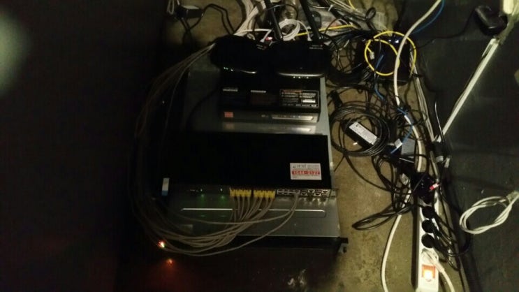  신사동 cd난관 작업