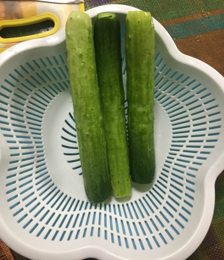  오이무침 맛드는법
