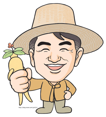  캐리커쳐 / 인삼 제품 캐릭터 
