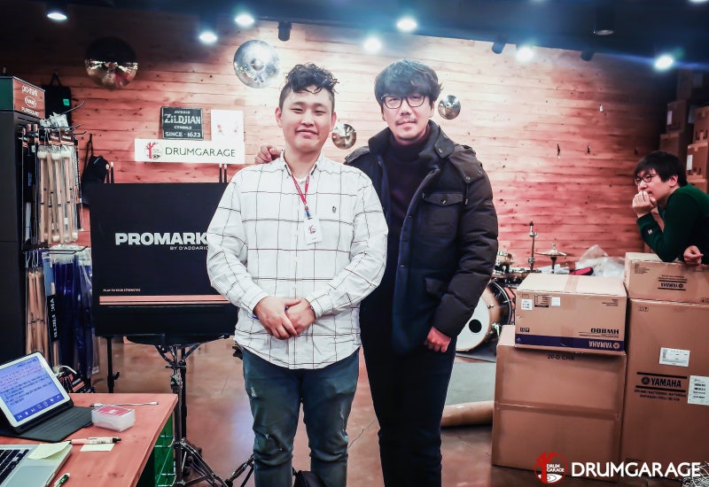 이승철밴드 드러머 이상훈님 방문 / 드럼창고는 고프로 GoPro 대리점도 겸하고 있어요