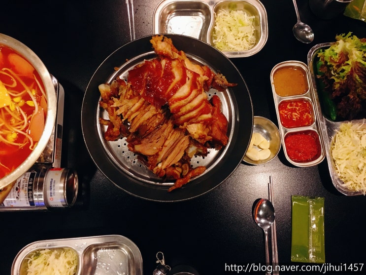  [인천 서구]  검단사거리 족발 맛집 '족발부대' 족발먹으면 부대찌개 공짜 개이득!!