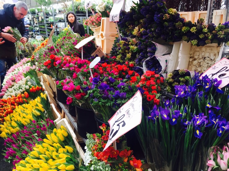  영국 워홀 374. 콜롬비아 로드 플라워 마켓(Columbia Rd flower market)