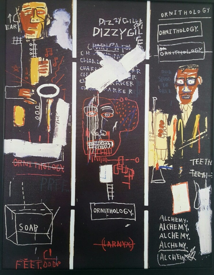 Image - 장 미셸 바스키아(Jean Michel Basquiat), 호른연주자(Horn Player)