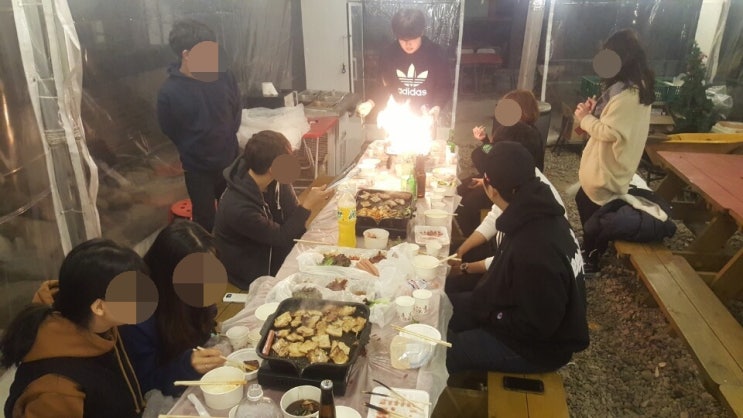  강릉 게스트하우스 파티x후파티월드<웨어하우스>/강원도 여행/경포대/경포호수 역시 밤사와 별밤이 대세!~후아유!~