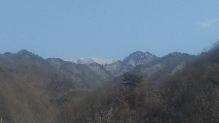 겨울 계곡 산행
