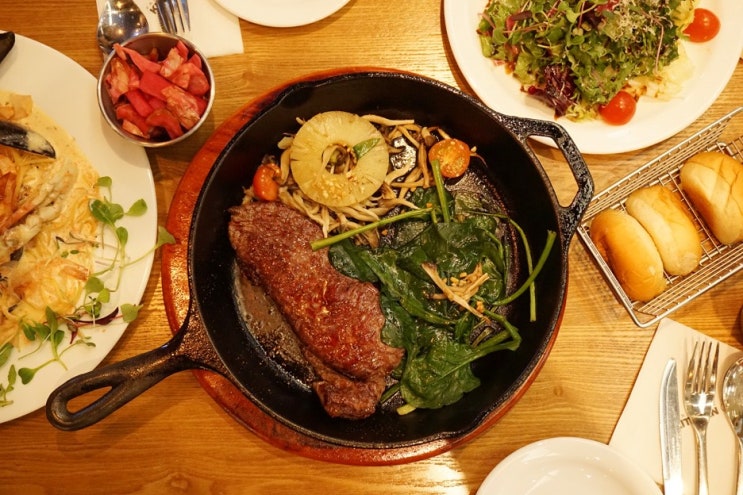  청량리역 맛집, 저렴하게 즐기는 스테이크, 팬스테이크키친