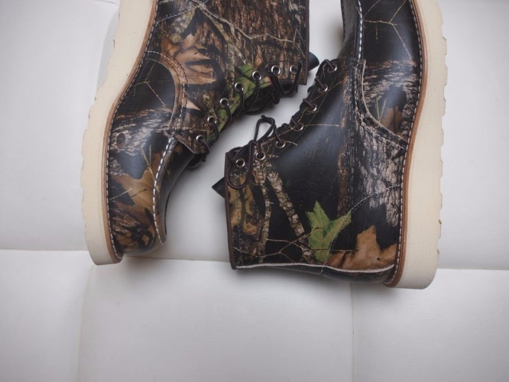  RED WING HERITAGE - 8884 MOSSY OAK LIMITED-EDITION CAMO MOC TOE BOOT 레드윙 한정판 모시 오크 부츠