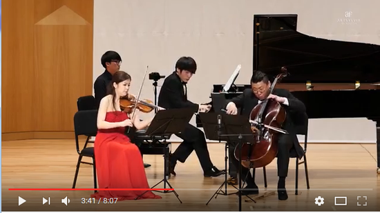 Rachmaninoff _Piano Trio No.2 in D minor, Op.9 (3rd mov.)-제6회 아트실비아 실내악 오디션(2017) 특별상 / 트리오 미카엘