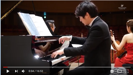 Rachmaninoff _Piano Trio No.2 in D minor, Op.9 (2nd mov.) - 제6회 아트실비아 실내악 오디션(2017)특별상 트리오미카엘