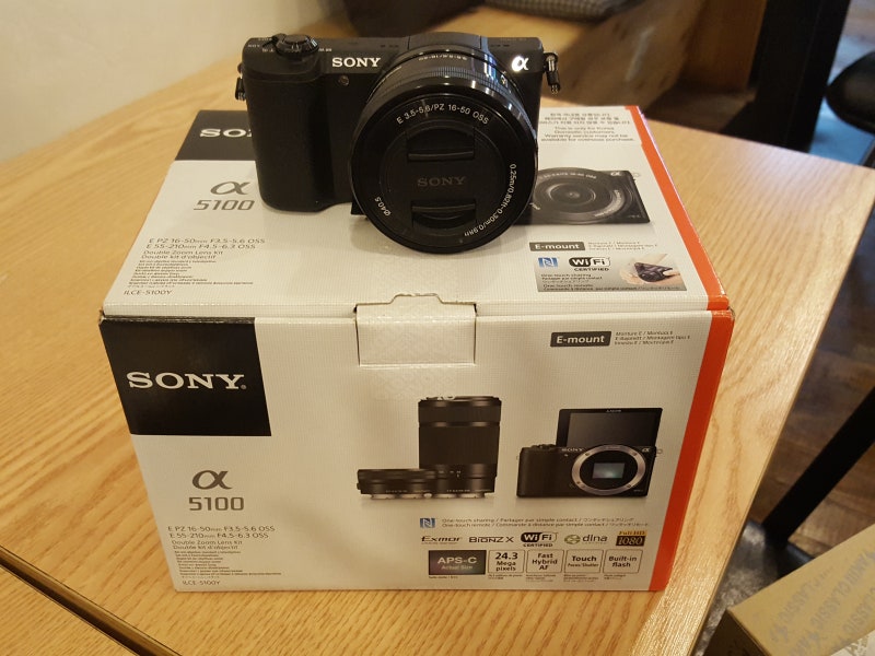 소니 알파5100 (a5100) 개봉기