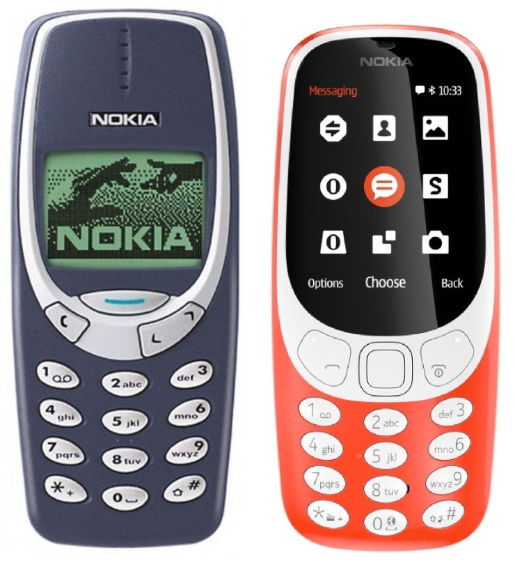노키아 Nokia 3310 모델의 재출시 - 전설의 귀환인가 과거에 대한 향수(鄕愁)와 집착인가