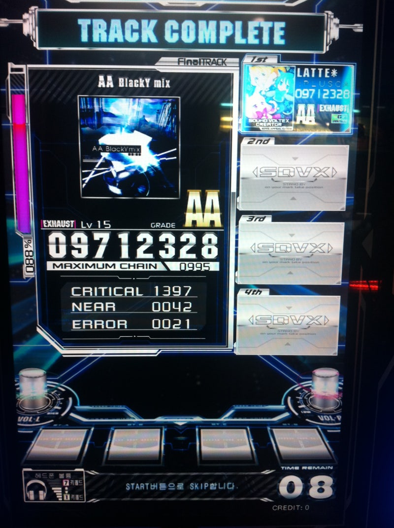 SDVX] 4년간의 사볼 - 총결산 보고서 : 네이버 블로그