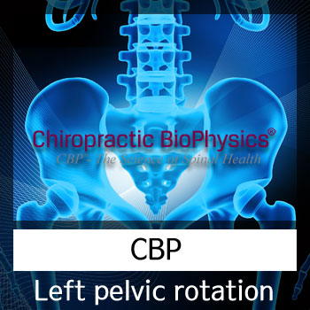 카이로프랙틱 생체역학 (CBP) Left pelvic rotation