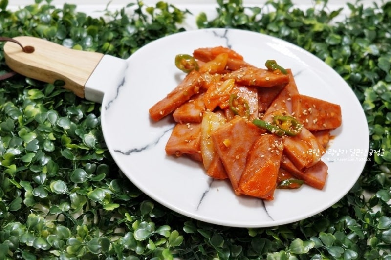햄요리 스모크햄으로 맛있는 볶음 레시피