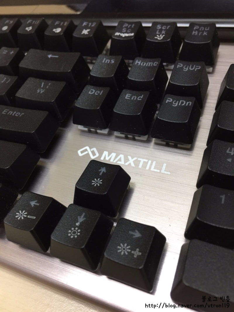 무난한 기계식 키보드 추천 맥스틸(MAXTILL) TRON G100K : 네이버 블로그