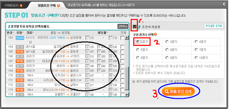 [프로토 베팅조합] 베트맨 맞춤조건 활용