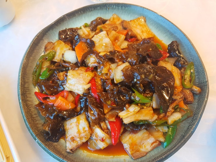  서울 대림동/차이나타운 '천궁전/천왕부' 경장육사(징장러우쓰), 회과육(후이궈러우)