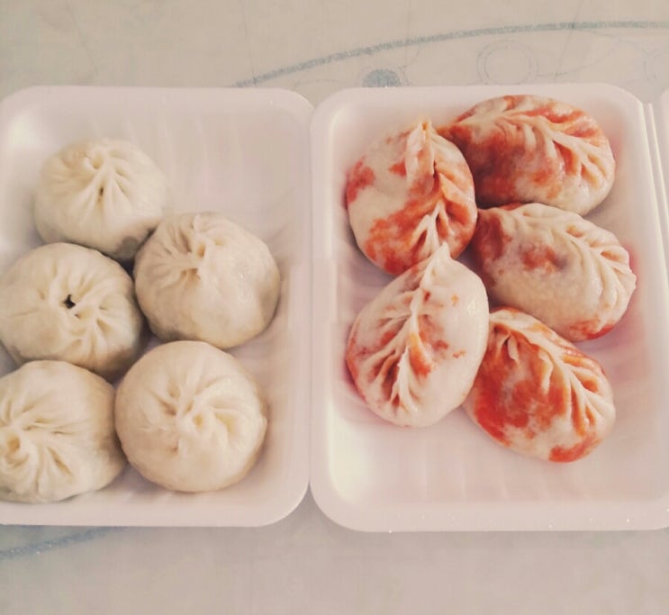  불티나왕만두 먹었어요 :)