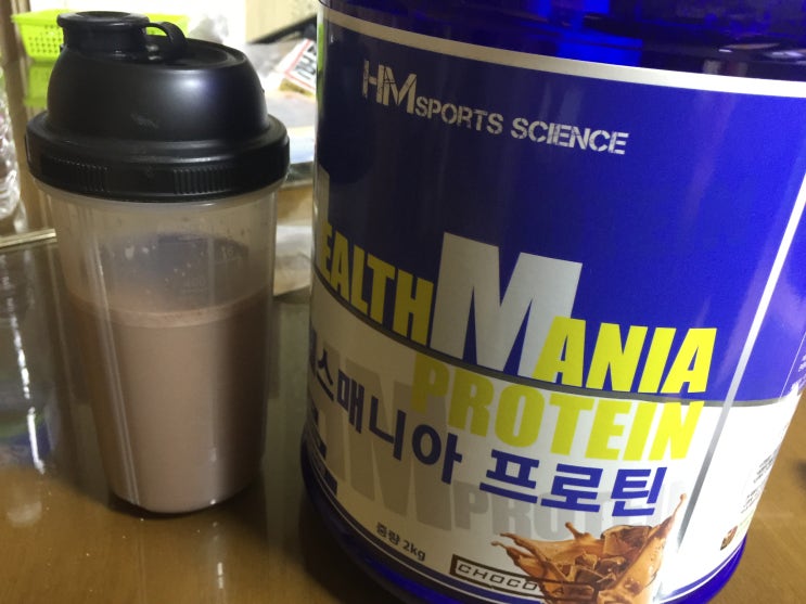  단백질 보충제 구입 후기 : 헬스매니아 프로틴