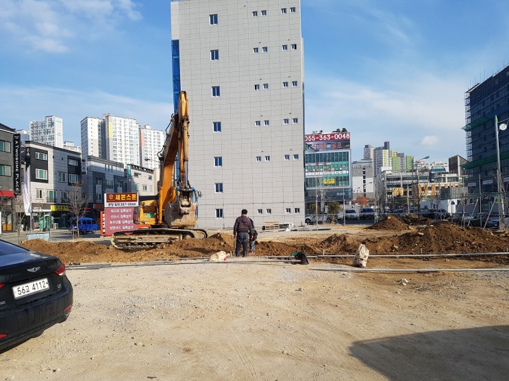  양산 석산 신도시 상가 투자(펜스 작업 완료)