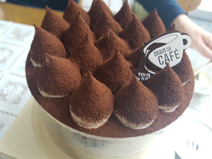 [Dessert REVIEW] 뚜레쥬르 커피향가득한카페티라미수 케이크