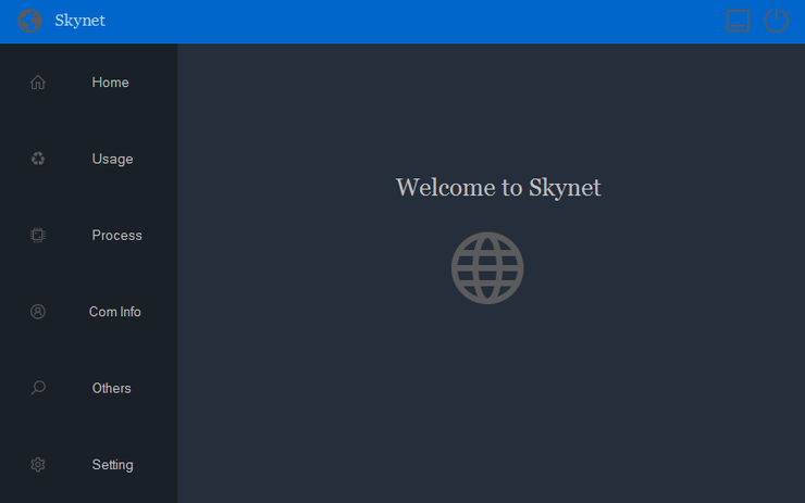  Skynet 컴퓨터 사양, 정보 구현
